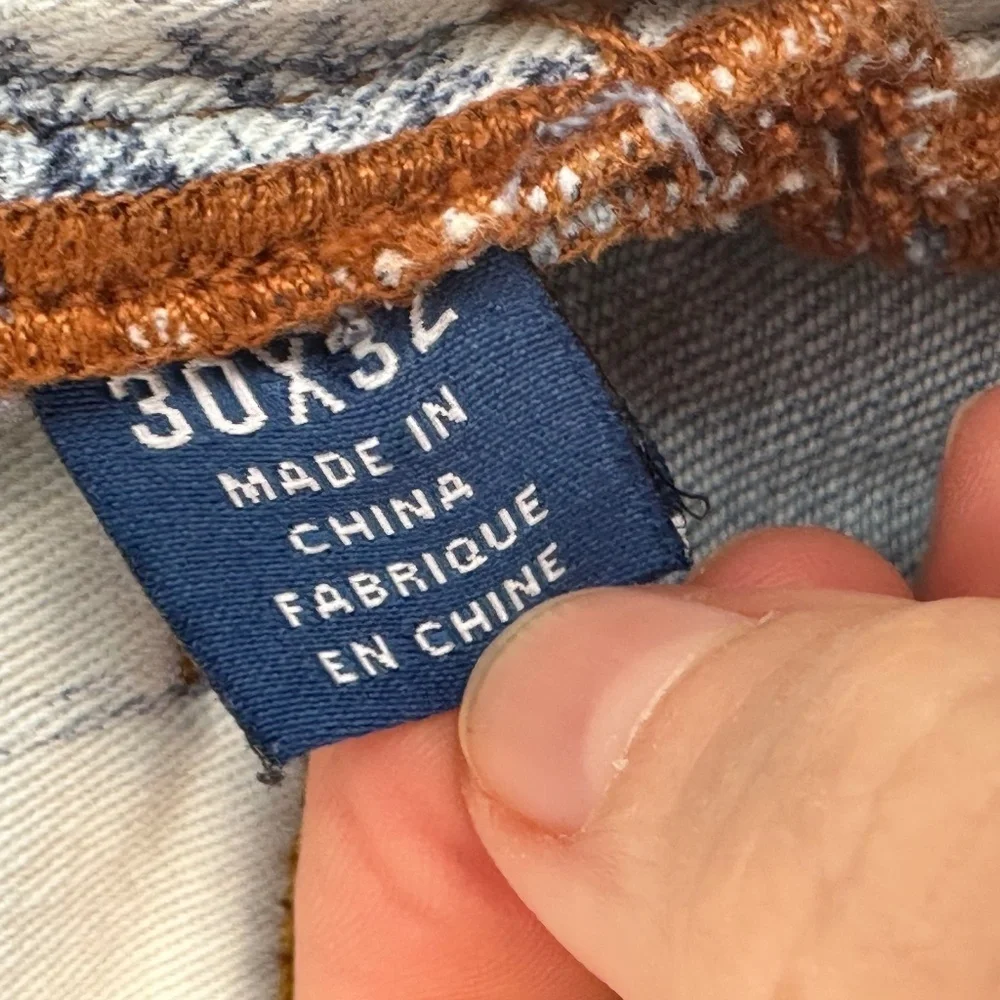 Tommy Bahama Men's Indigo Palms Light Indigo Wash Jeans EUC